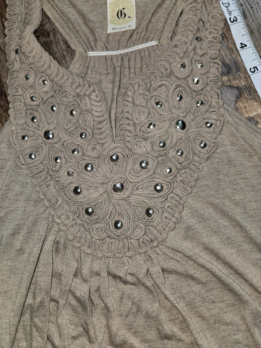 Ginger G sleeveless tank